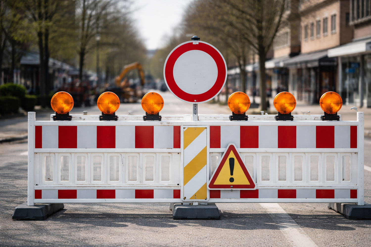 FROHMESTRASSE: VOLLSPERRUNG vom 27. bis 29. März 2026