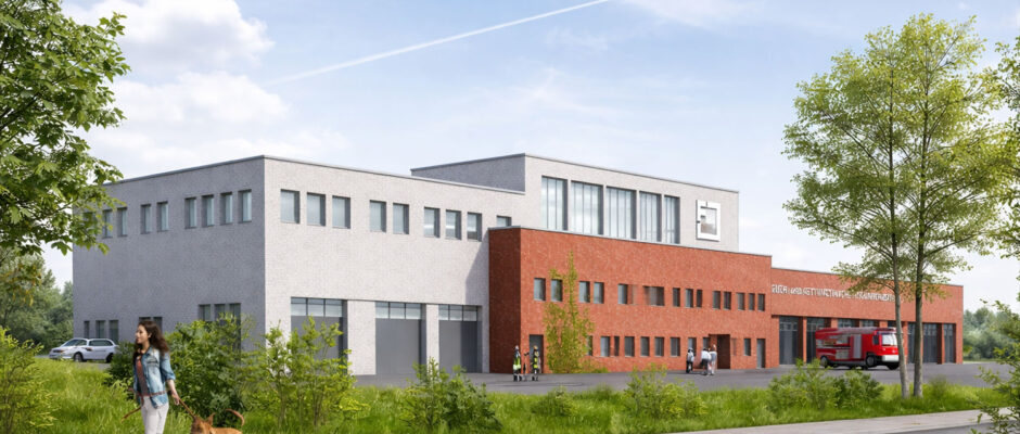 Neue Feuerwehrwache Schnelsen