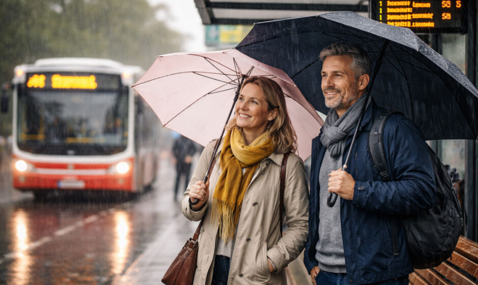 MEHR WETTERSCHUTZ AN SCHNELSENER BUSHALTESTELLEN